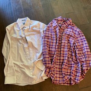 Saddlebred men’s wrinkle free button downs